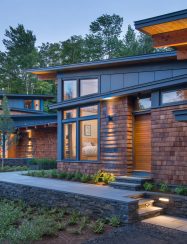 beautiful house in the vermont green mountains