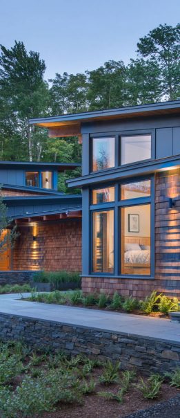 beautiful house in the vermont green mountains