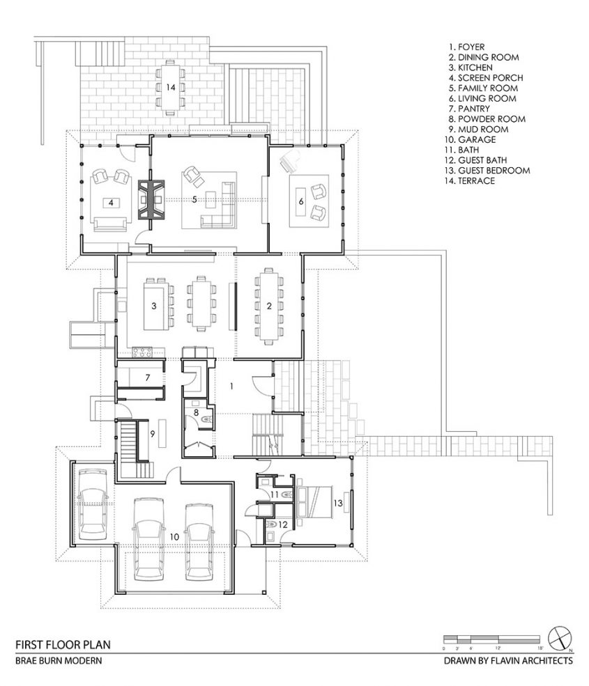 cad drawing floor plan