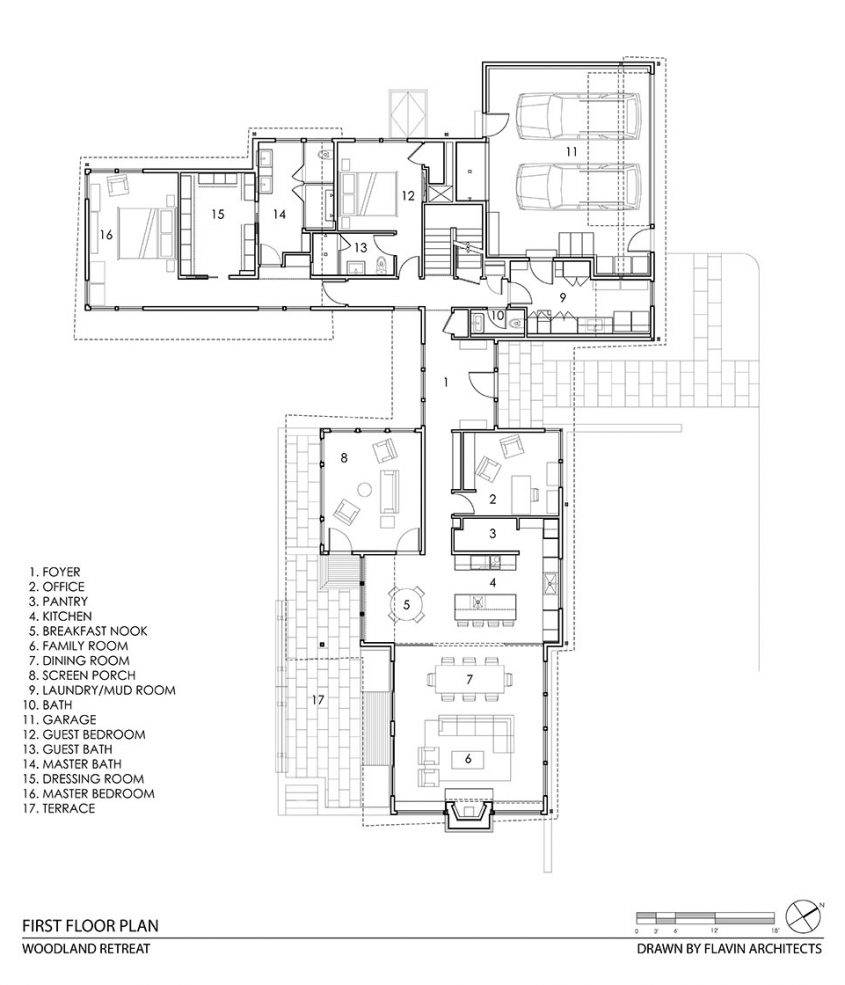 cad drawing floor plan