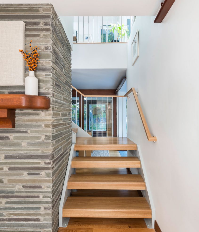 photo of interior stairwell
