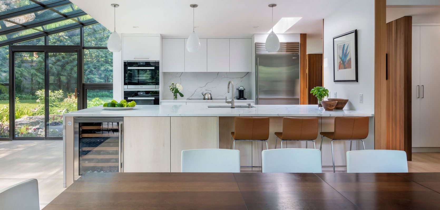kitchen with island