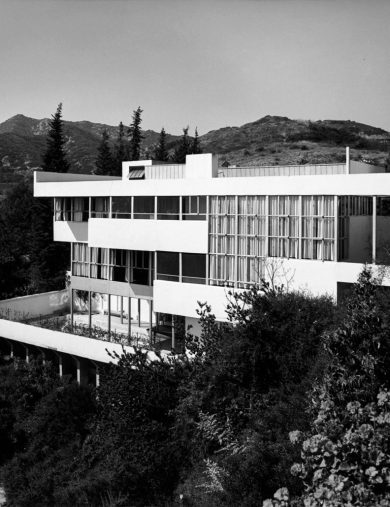 julius shulman getty trust black and white image