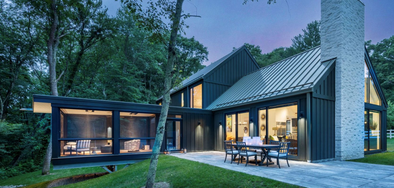 Outdoor patio with veranda